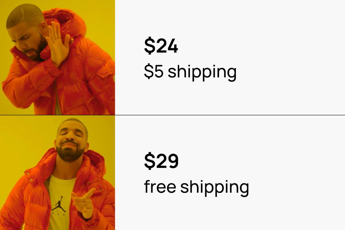 Free shipping Drake meme