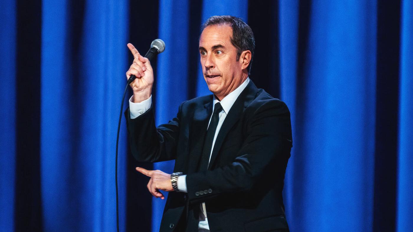 Screenshot from Jerry Seinfield’s Netflix special