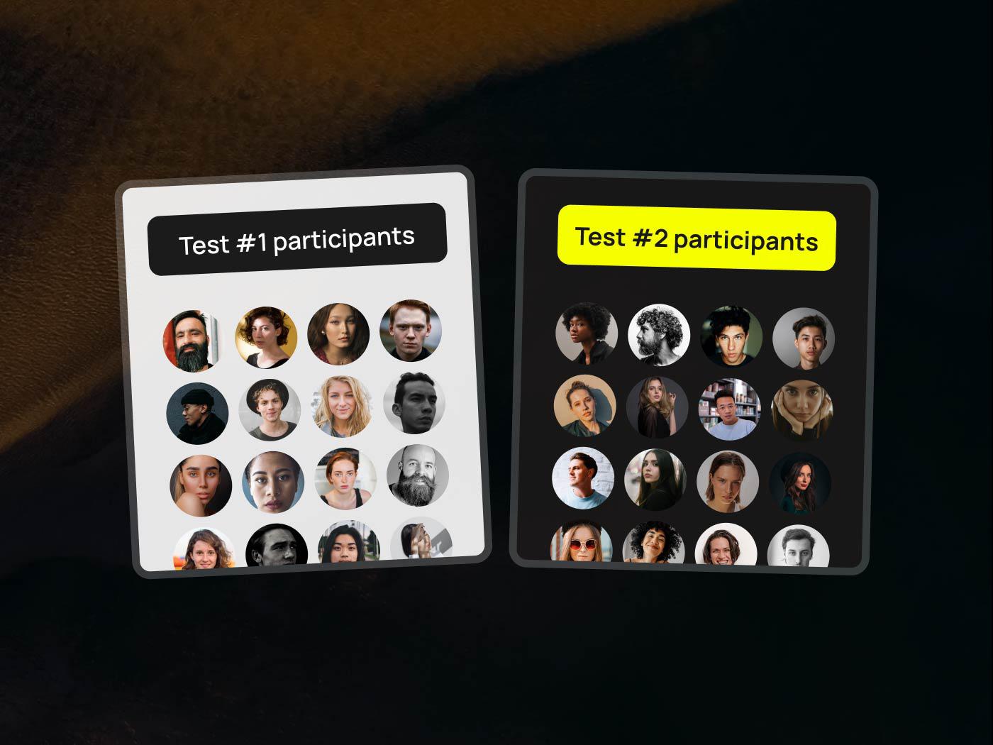 Usability test participants