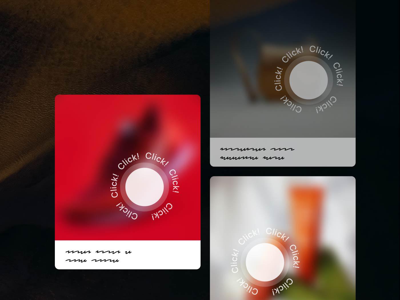 Meta ads visuals click