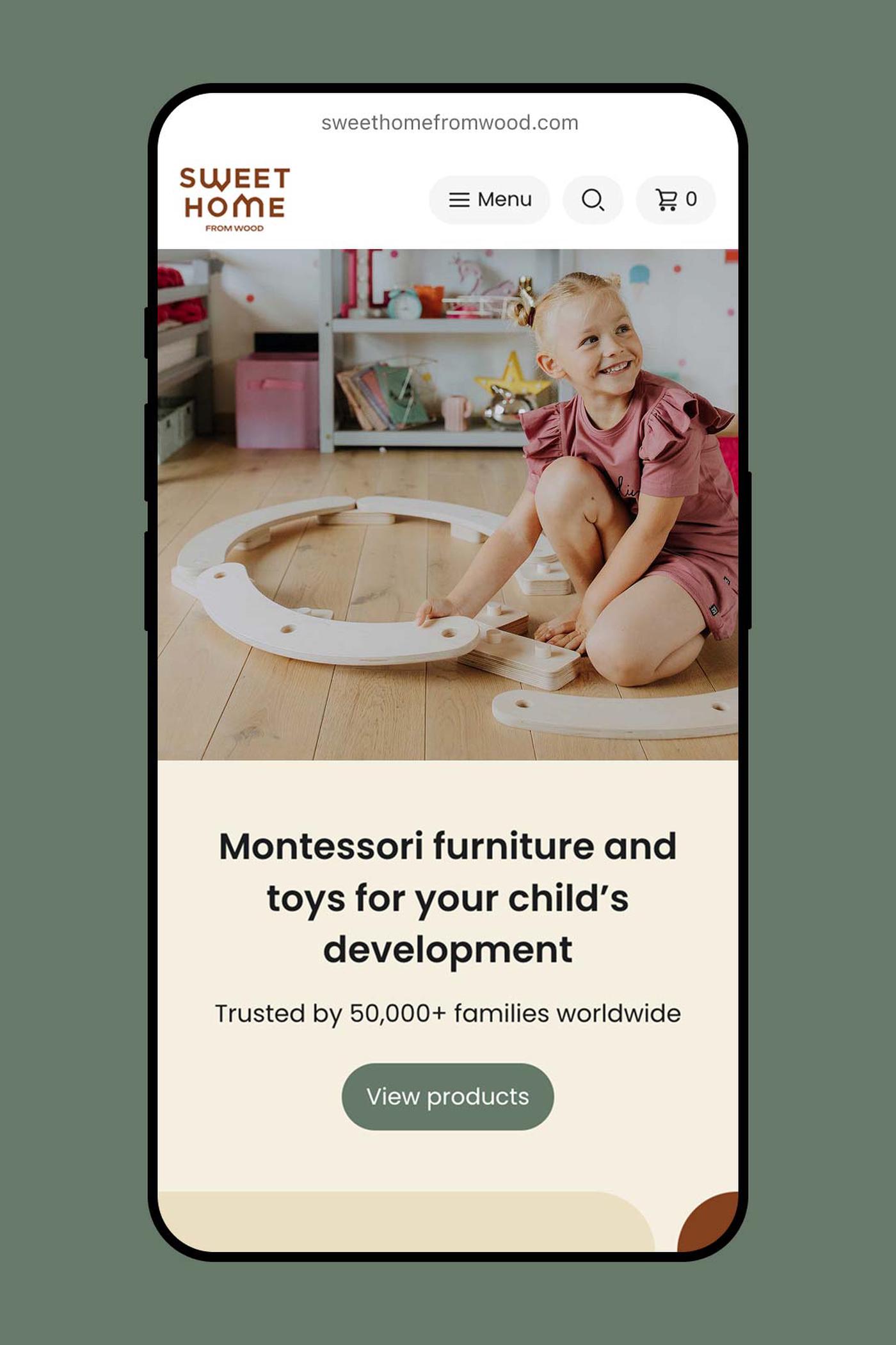 Shfw mobile homepage